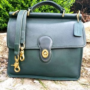 Vintage Coach Willis Legacy Green